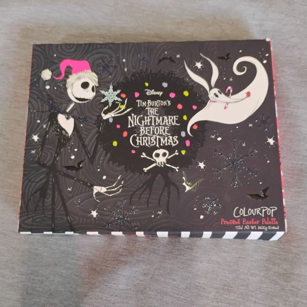 COLOURPOP Disney Nightmare Before Christmas 2021 Eyeshadow Palette NEW - Picture 2 of 8